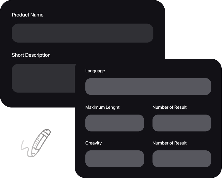 Describe your content idea and customize the settings to match your goals.